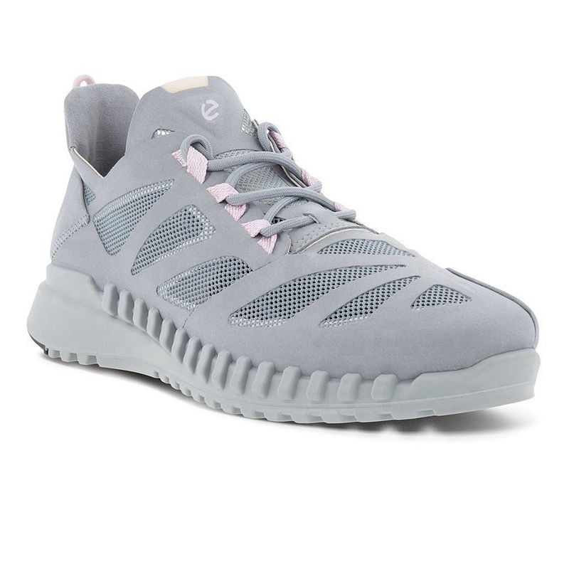 Women Outdoor Women Ecco Zipflex W - Sneakers Grey - India PWUHRX432